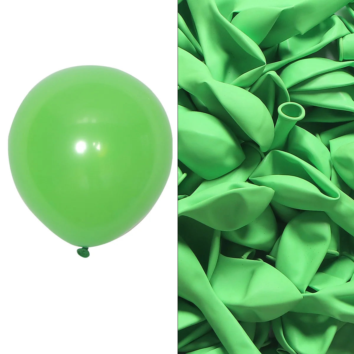 Bulk Latex Balloons 100-200pcs/Set 5 10 12 Inch Sell Light Dark Green Purple Red Black White Orange Blue Pink Ballons Decoration