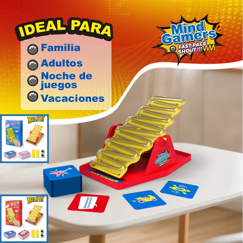 New Board Game Tilt n Shout Swinging^& Stilt Multiplayer Battle/ Answering Interactive Table Game~ Family Party Board Toy!!!