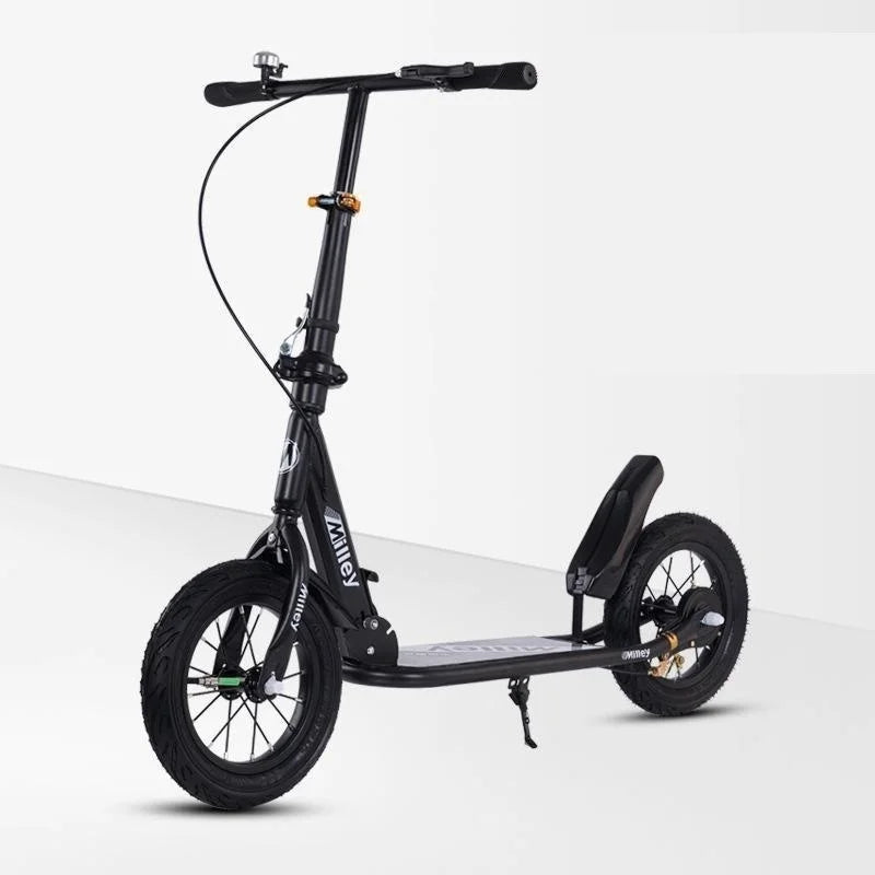 Non-Electric Folding Two-Wheeled Skateboard for Boys & Girls Children's Brake System Available in Multiple Colors