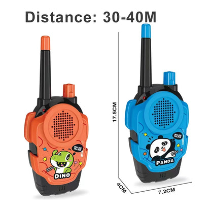 2pcs Kid-Friendly Walkie Talkie Two-Way Radios for Clear Communication - Essential for Camping & Hiking Adventures For Boys Girl