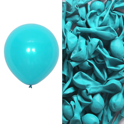 Bulk Latex Balloons 100-200pcs/Set 5 10 12 Inch Sell Light Dark Green Purple Red Black White Orange Blue Pink Ballons Decoration