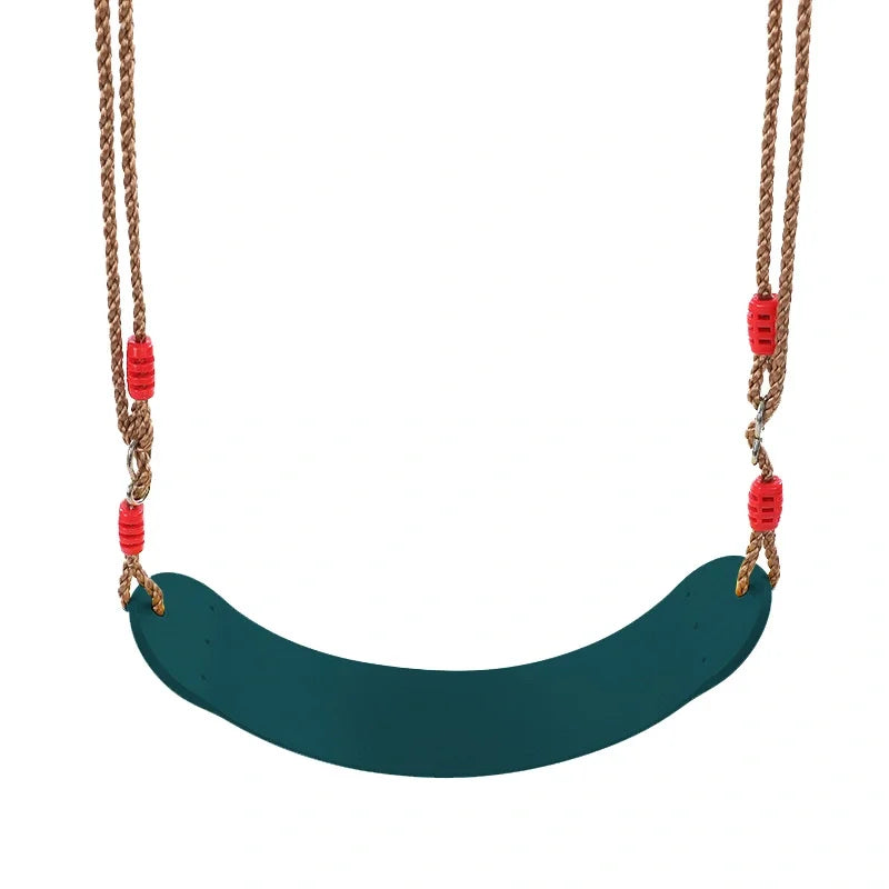 1pc Swing Gymnastic Ring Rope Soft Board Swing Children's Plastic Chain Skateboard Amusement par Swing Outdoor Children's Swing