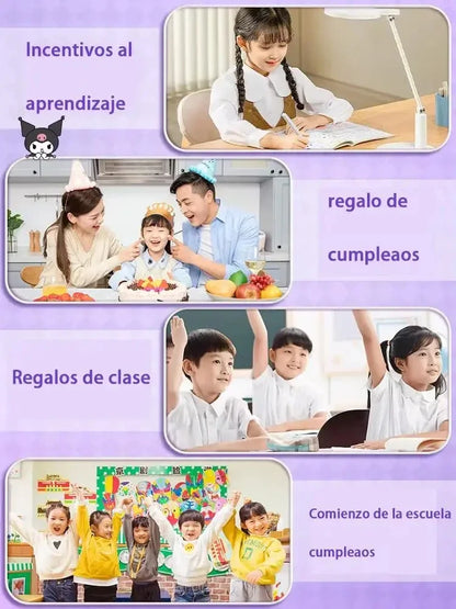 Sanrio 12PCS Kuromi Stationery Set Cinnamoroll My Melody Pencils Erasers Rulers Student School Supplies Study Stationery Gifts