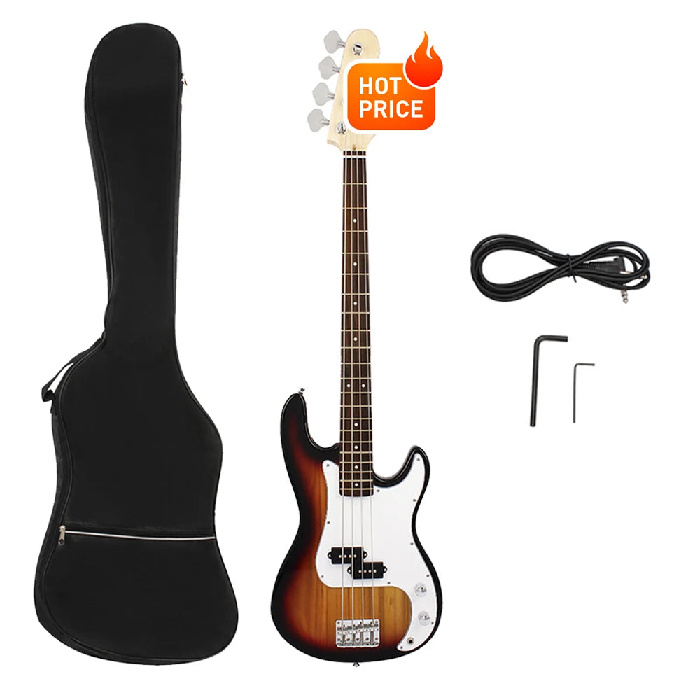 IRIN Bass Guitar 4 Strings 20 Frets Basswood Body Electric Bass Guitarra With Bag Amp Tuner Bass Guitar Parts & Accessories