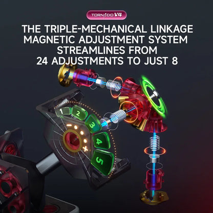 [CubeFun] QiYi XMD Tornado V4 YunLi 3x3 Flagship Version Magnetic Magic Speed Cube QiYi XMD Tornado V4M Pioneer Puzzle Toys