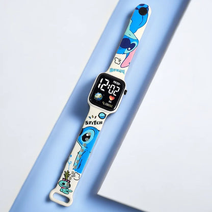 New Stitch Children Watches Girls Children's electronic watch Hello Kitty digital watch Women's children's watch
