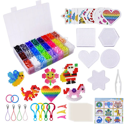 20colours/box Yantjouet 5mm Mini Beads Set 2000pcs DIY Hama Beads Iron Beads High Quality Gift