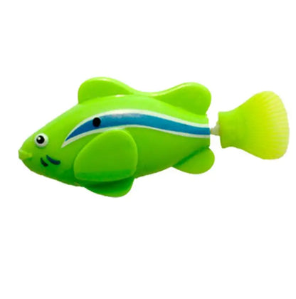 5 Pcs / Set Robot Electronic Fish Swim Toy Battery Included Robotic Pet for Kids Bath Toy Fishing Decorating Act Like Real Fish