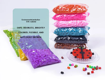 20colours/box Yantjouet 5mm Mini Beads Set 2000pcs DIY Hama Beads Iron Beads High Quality Gift