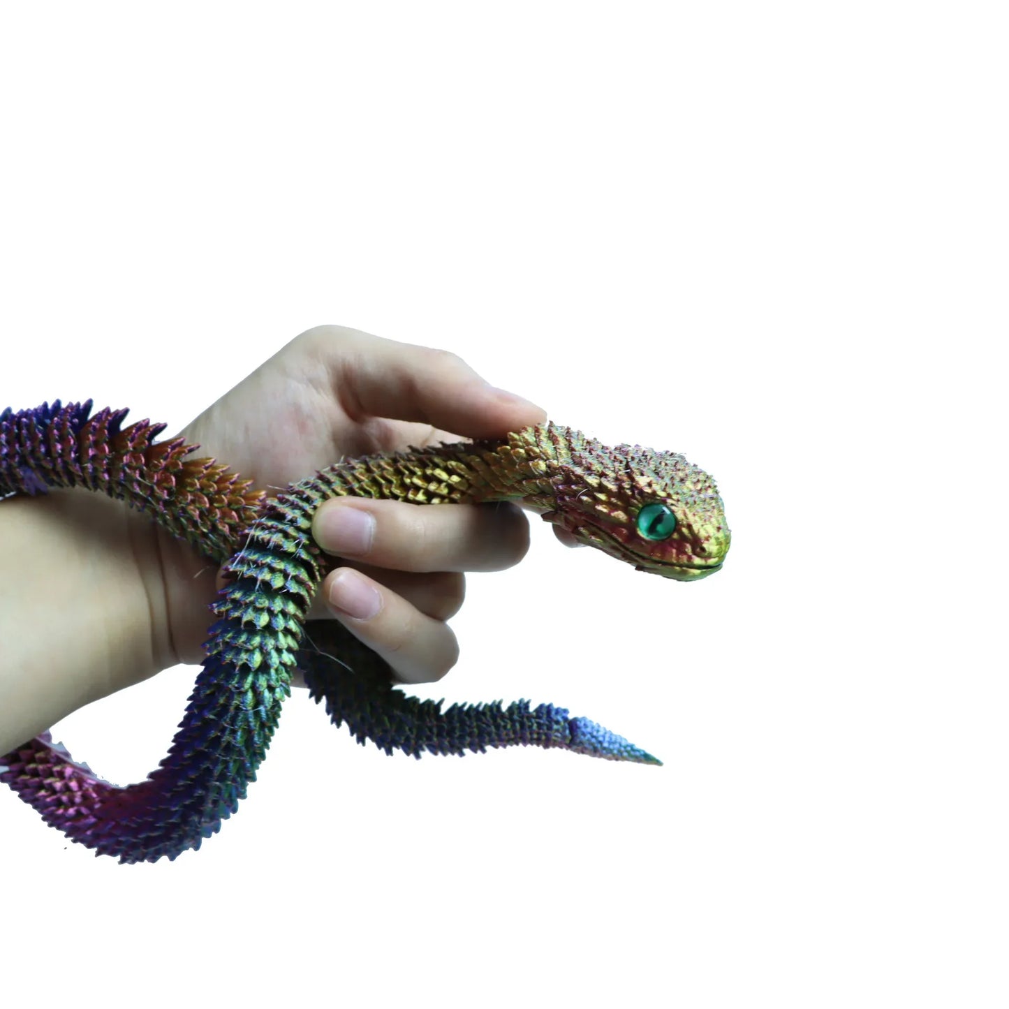 3D Print Cool Snake Dragon Egg Multi-joint Novel Easter Hot Sale Gifts Decompression Children's Toys Desktop Decorations Printed