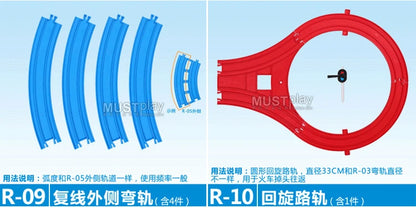 Takara Tomy Tomica PALRAIL Train Track Boys Toys Railway Diecast Trackmaster Accessories DIY Assembly Educational Birthday Gift