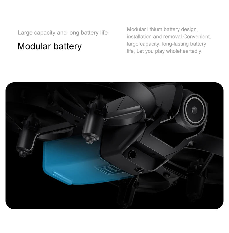 D16 Mini Drone 4k HD Camera ESC Aerial Aircraft Air Pressure Fixed Height Pocket UFO Remote Control Airplane Gift Toys for Kids