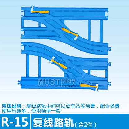 Takara Tomy Tomica PALRAIL Train Track Boys Toys Railway Diecast Trackmaster Accessories DIY Assembly Educational Birthday Gift