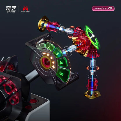 [CubeFun] QiYi XMD Tornado V4 YunLi 3x3 Flagship Version Magnetic Magic Speed Cube QiYi XMD Tornado V4M Pioneer Puzzle Toys