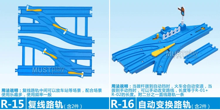 Takara Tomy Tomica PALRAIL Train Track Boys Toys Railway Diecast Trackmaster Accessories DIY Assembly Educational Birthday Gift