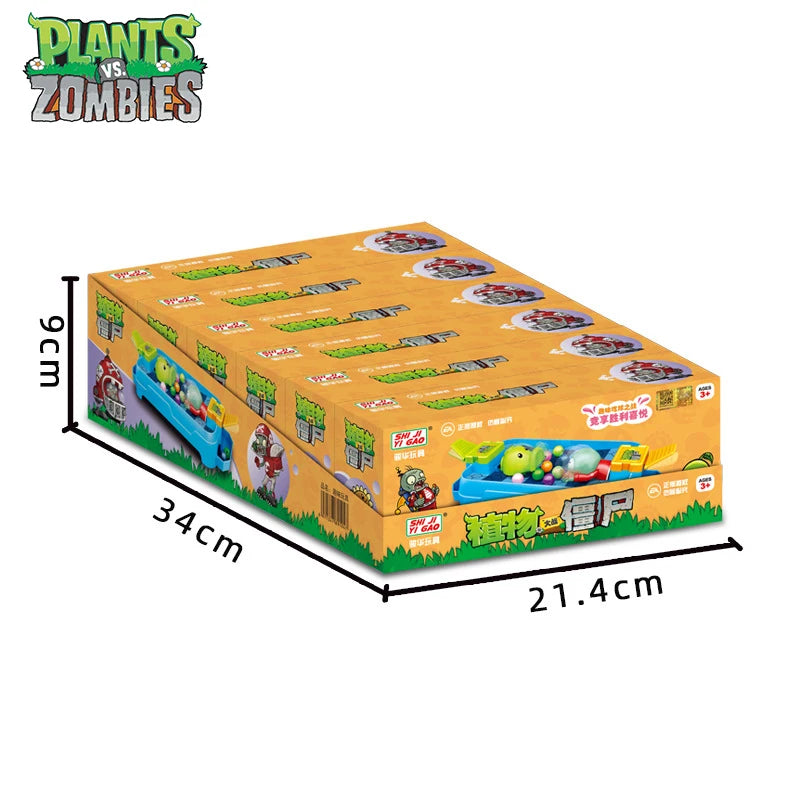 Plants vs Zombies Competitive Battle Series Pac-Man Battle Board Zombie Game Character Ornaments Interactive Games For Kids Boy