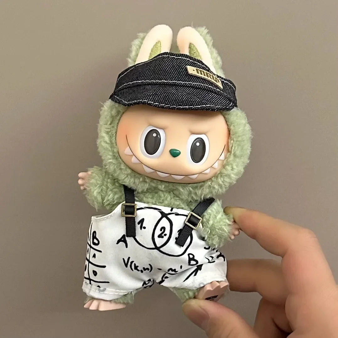 Latest Labubu Accessories Clothes Designer Suitable for V1 V2 V3 Labubu Pendants Cute Personality Fashion Birthday Gift