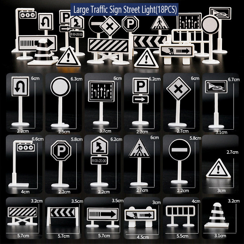 130*100CM Road Map Carpet For Kids Parking Lot Roadmap 83*58CM City Traffic Map of Road Carpet Traffic Signs Baby Play Mat Toys