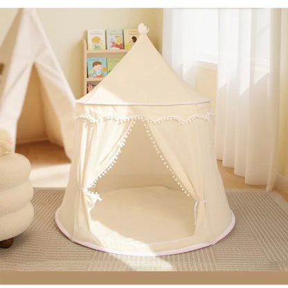 Folding Toy Tent Large Teepee Tent for Kids Children Play House Princess Castle Children Outdoor Gifts Toys Tent Castle