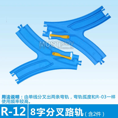 Takara Tomy Tomica PALRAIL Train Track Boys Toys Railway Diecast Trackmaster Accessories DIY Assembly Educational Birthday Gift