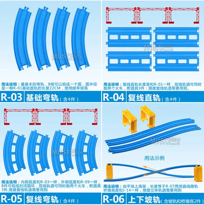 Takara Tomy Tomica PALRAIL Train Track Boys Toys Railway Diecast Trackmaster Accessories DIY Assembly Educational Birthday Gift