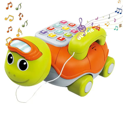 Montessori Educational Toys Baby Musical Bus Toys Educational Musical Learning Toddler for Baby Toddler Activity Bus Toys