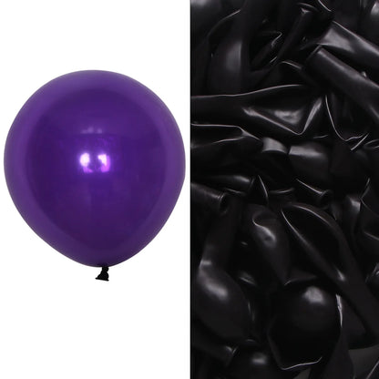 Bulk Latex Balloons 100-200pcs/Set 5 10 12 Inch Sell Light Dark Green Purple Red Black White Orange Blue Pink Ballons Decoration