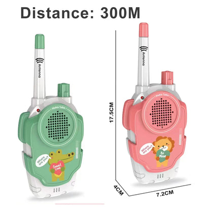 2pcs Kid-Friendly Walkie Talkie Two-Way Radios for Clear Communication - Essential for Camping & Hiking Adventures For Boys Girl