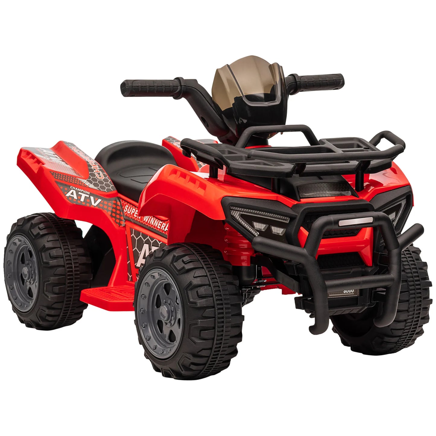 Homcom Electric Quad for Children +18 Months 6V Battery-Powered Electric Vehicle for Children with Speed of 2 Km/H and Advance 70X42X45 cm