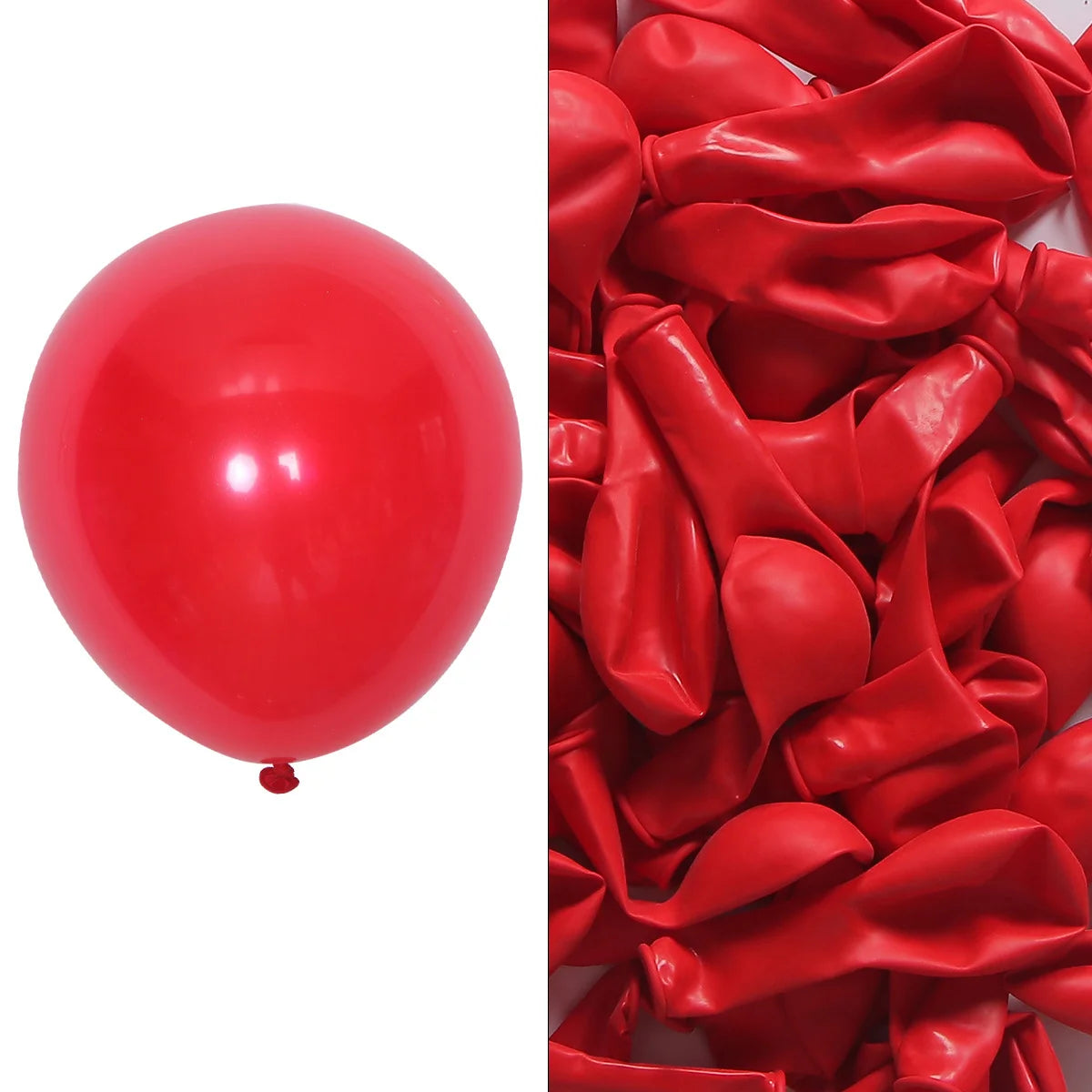 Bulk Latex Balloons 100-200pcs/Set 5 10 12 Inch Sell Light Dark Green Purple Red Black White Orange Blue Pink Ballons Decoration