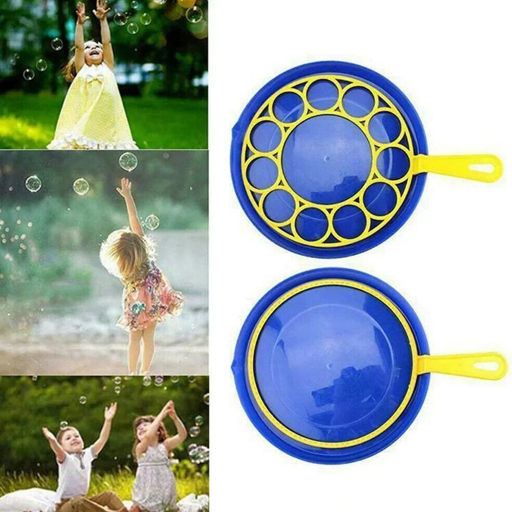 Bubble Machine Blowing Bubble Tool Soap Bubble Maker Blower Set Big Bubble Dish Outdoor Funny Gift Toys For Children Bubble Wand