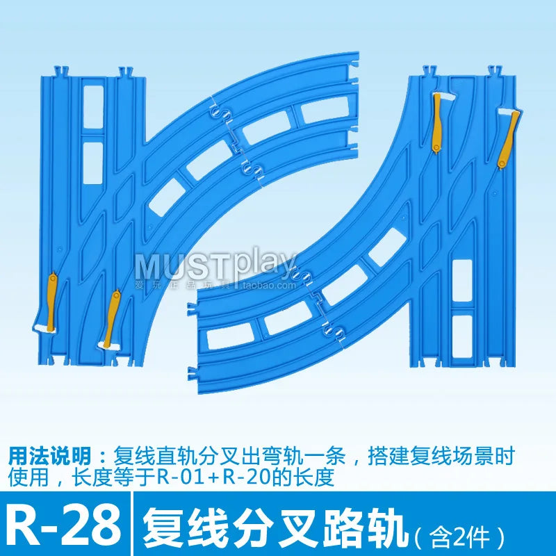 Takara Tomy Tomica PALRAIL Train Track Boys Toys Railway Diecast Trackmaster Accessories DIY Assembly Educational Birthday Gift