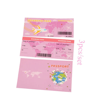 Pink Series Doll Accessories Doll Bag Box Trunk Clothes Pajamas Computer,Phone For 18 Inch American&43cm Baby New Born Girl Doll