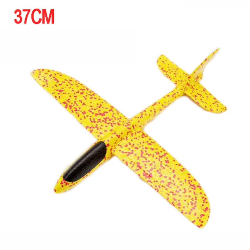 DIY Planes 37/48 CM Hand Throw Airplane EPP Foam Launch Fly Glider Model Aircraft Outdoor Fun Toys for Children Party Game Gifts