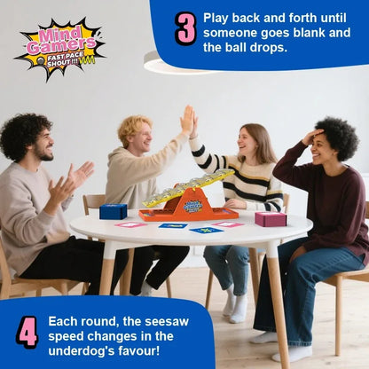 New Board Game Tilt n Shout Swinging^& Stilt Multiplayer Battle/ Answering Interactive Table Game~ Family Party Board Toy!!!