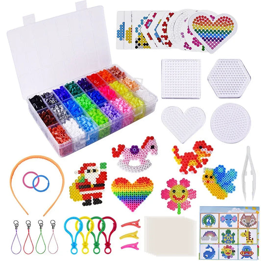 20colours/box Yantjouet 5mm Mini Beads Set 2000pcs DIY Hama Beads Iron Beads High Quality Gift