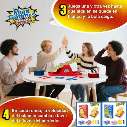 New Board Game Tilt n Shout Swinging^& Stilt Multiplayer Battle/ Answering Interactive Table Game~ Family Party Board Toy!!!